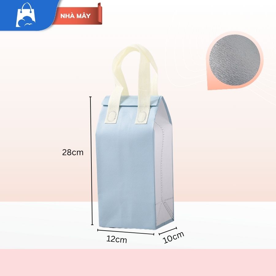 Túi giữ nhiệt xanh - min 10 Túi giữ nhiệt xanh - min 10