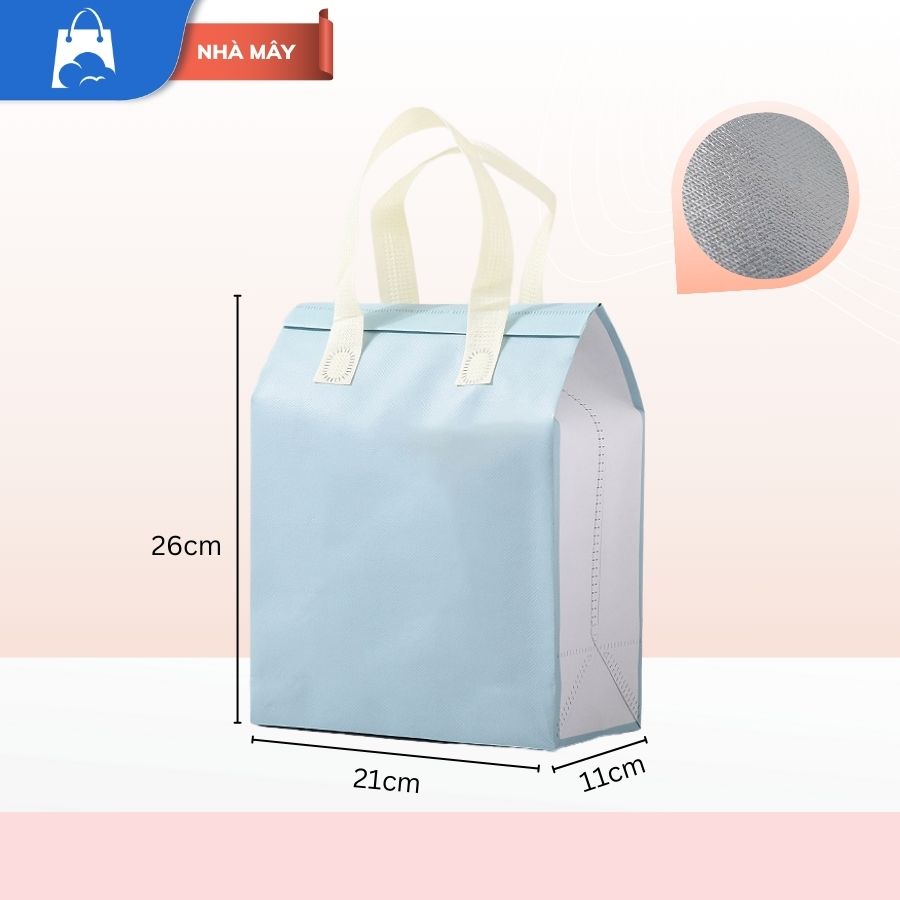 Túi giữ nhiệt xanh - min 11 Túi giữ nhiệt xanh - min 11