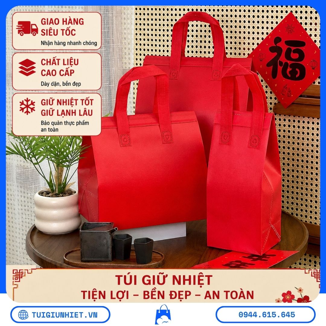 Mẹo Giao Trà Sữa Ngày Mưa Dông Tháng 8/2026 – Giữ Lạnh + Chống Ướt Hiệu Quả Cho Shipper Mẹo Giao Trà Sữa Ngày Mưa với túi giữ nhiệt giúp giữ nhiệt tốt, giữ lạnh lâu, bảo quản trà sữa an toàn và thuận tiện trong quá trình vận chuyển.